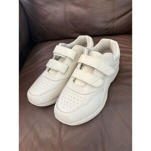 Propet Tour Walker Strap Women's White Leather Walking shoes Size 8.5M